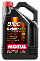 как выглядит масло моторное motul 8100 x-clean efe c3 5w30 5л на фото