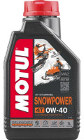 как выглядит масло моторное motul snowpower 4t 0w40 1л на фото