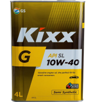 как выглядит масло моторное kixx gold 10w40 (sl) sj/cf 4л на фото