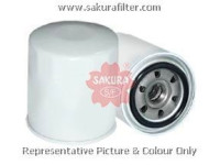 как выглядит sakura фильтр масляный c1006 на фото