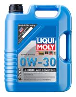 как выглядит liqui moly 0w-30 leichtlauf longtime sn 5л (hc-синт.мотор.масло) на фото