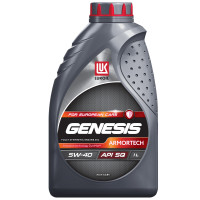 как выглядит масло моторное лукойл genesis armortech 5w40 1л на фото