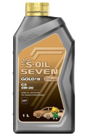 как выглядит масло моторное s-oil 7 gold #9 c3 5w30 1л на фото