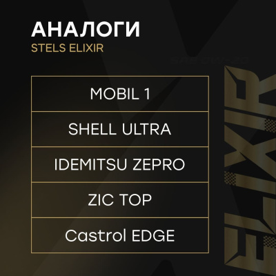 Стелс Эликсир 4L_5W-30 А5-В5_7