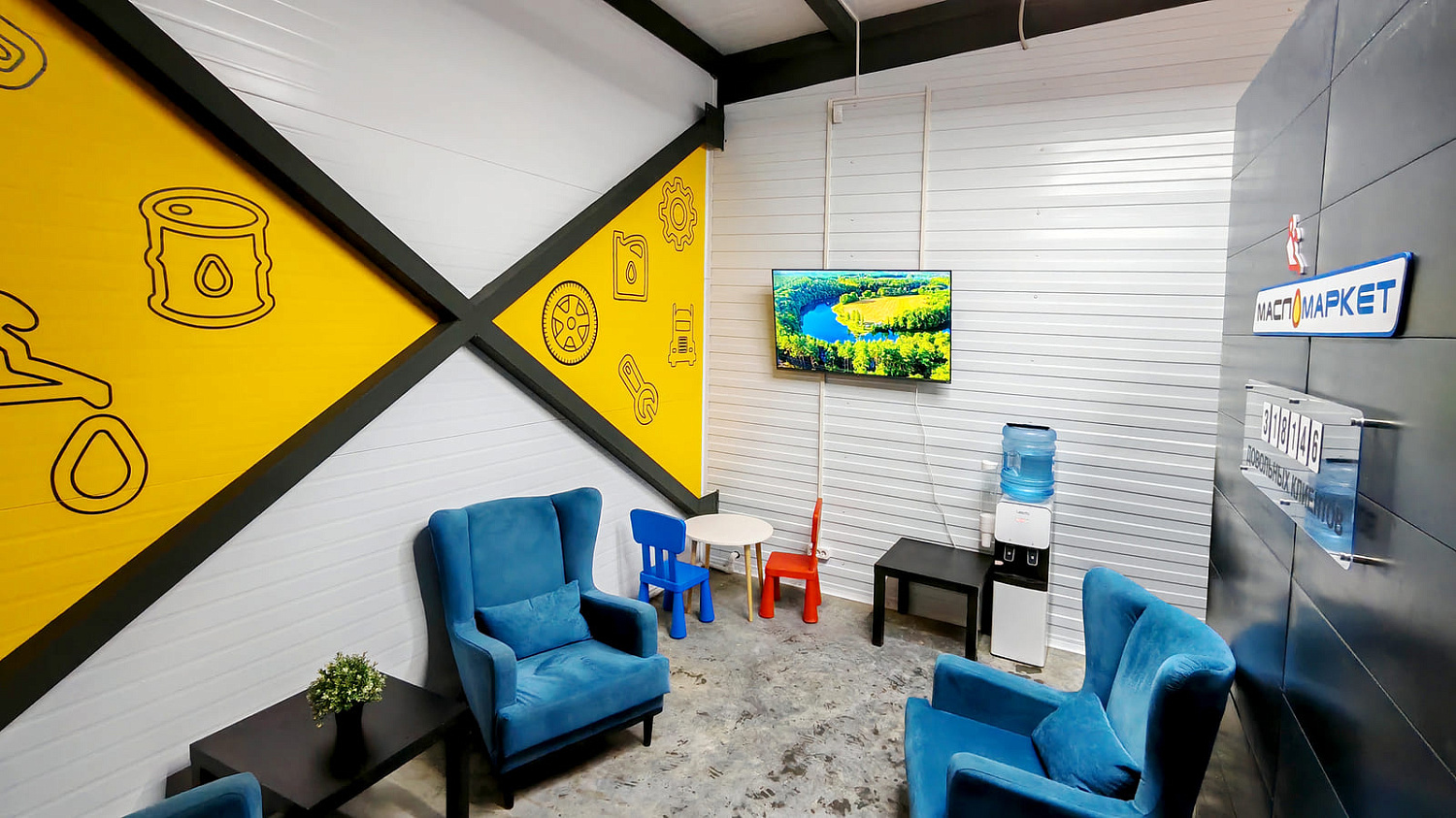 Расширение магазина до автокомплекса в Омске